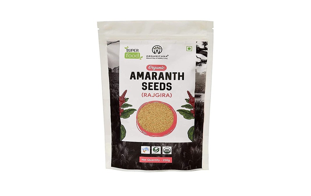 Organicana Amaranth Seeds (Rajgira)    Pack  250 grams